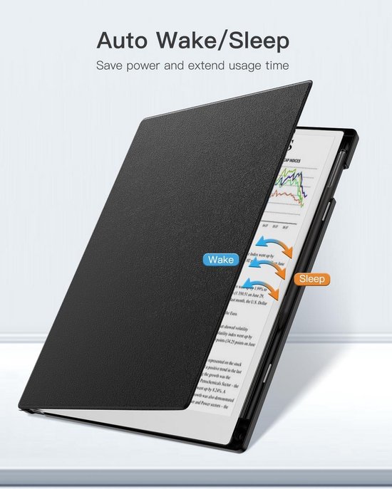 Lichtgewicht Beschermhoes met Penhouder voor 11.8 inch E-Ink Tablet (Hard Back) — afbeelding 4