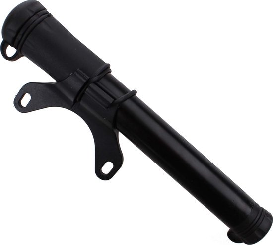 AARON Pocket One Mini-fietspomp – Universele Ventielcompatibiliteit, Tot 7 Bar/100 Psi, Aluminium, 22 Cm, 109 G, Inclusief Opblaasaccessoires & 3 Jaar Garantie