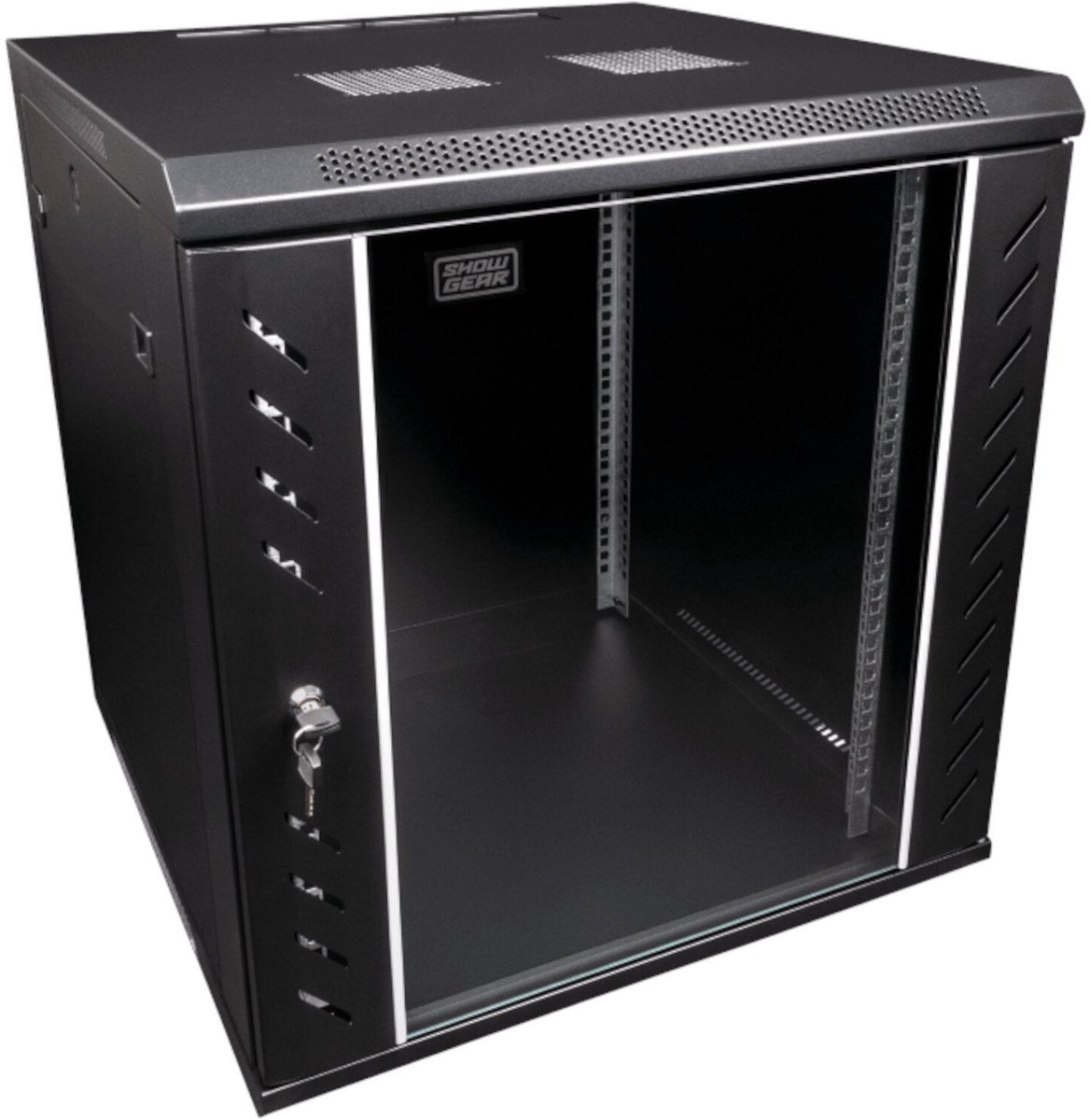 Showgear RCA-WMF-12 12 U Netwerkkast met glazen deur