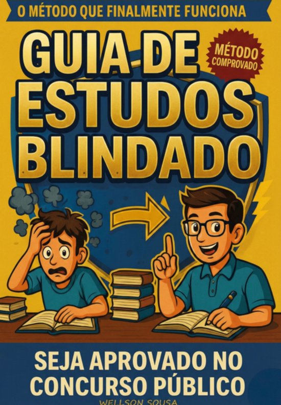 Guia De Estudos Blindado Para Concursos - cover