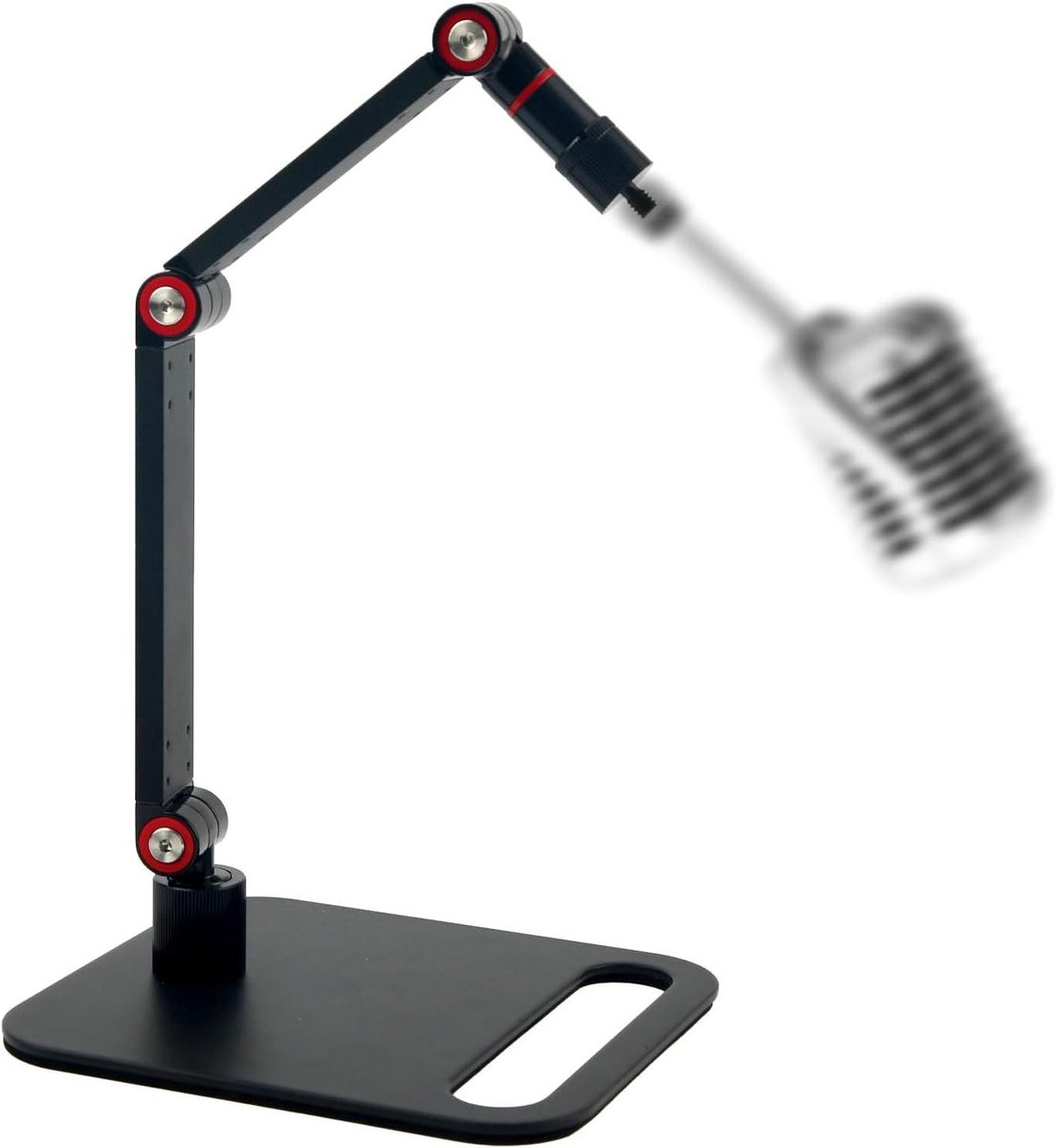 Microfoonstandaard voor bureau - Verstelbaar en belastbaar tot 1,5kg - Ideaal voor podcasts, streaming en gaming