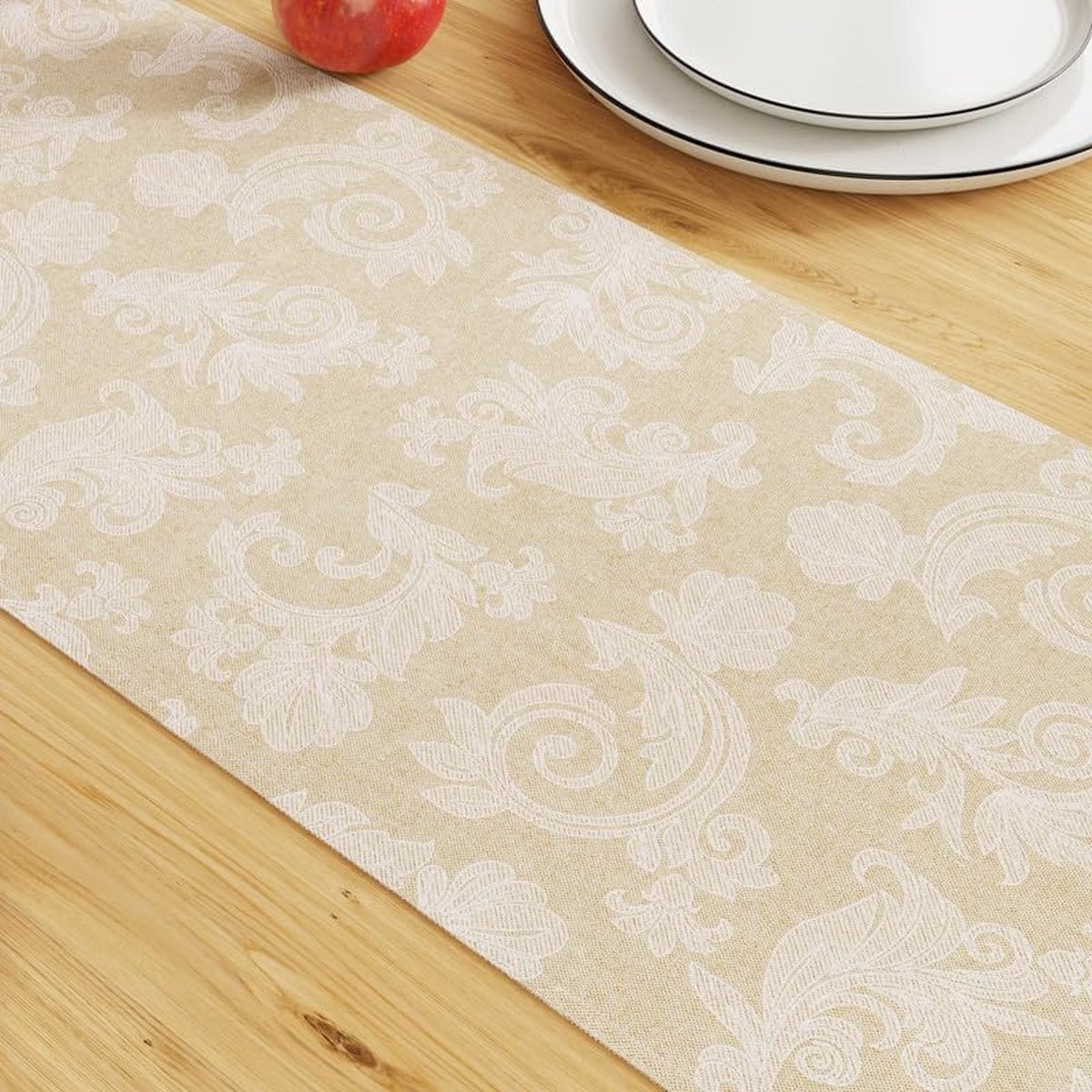 Stunq® Tafelloper - 100% Katoen - 32 x 183 cm - Bloemenprint