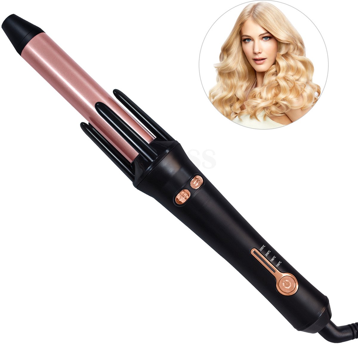 Ynkkvre -Automatische Krultang voor Kort & Lang Haar - Ynkkvre - €34,39