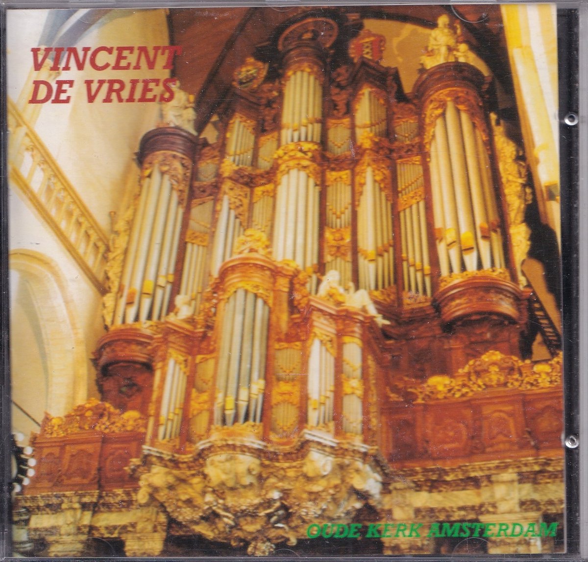 Vincent de Vries - Vincent de Vries bespeelt het orgel van de Oude Kerk te Amsterdam