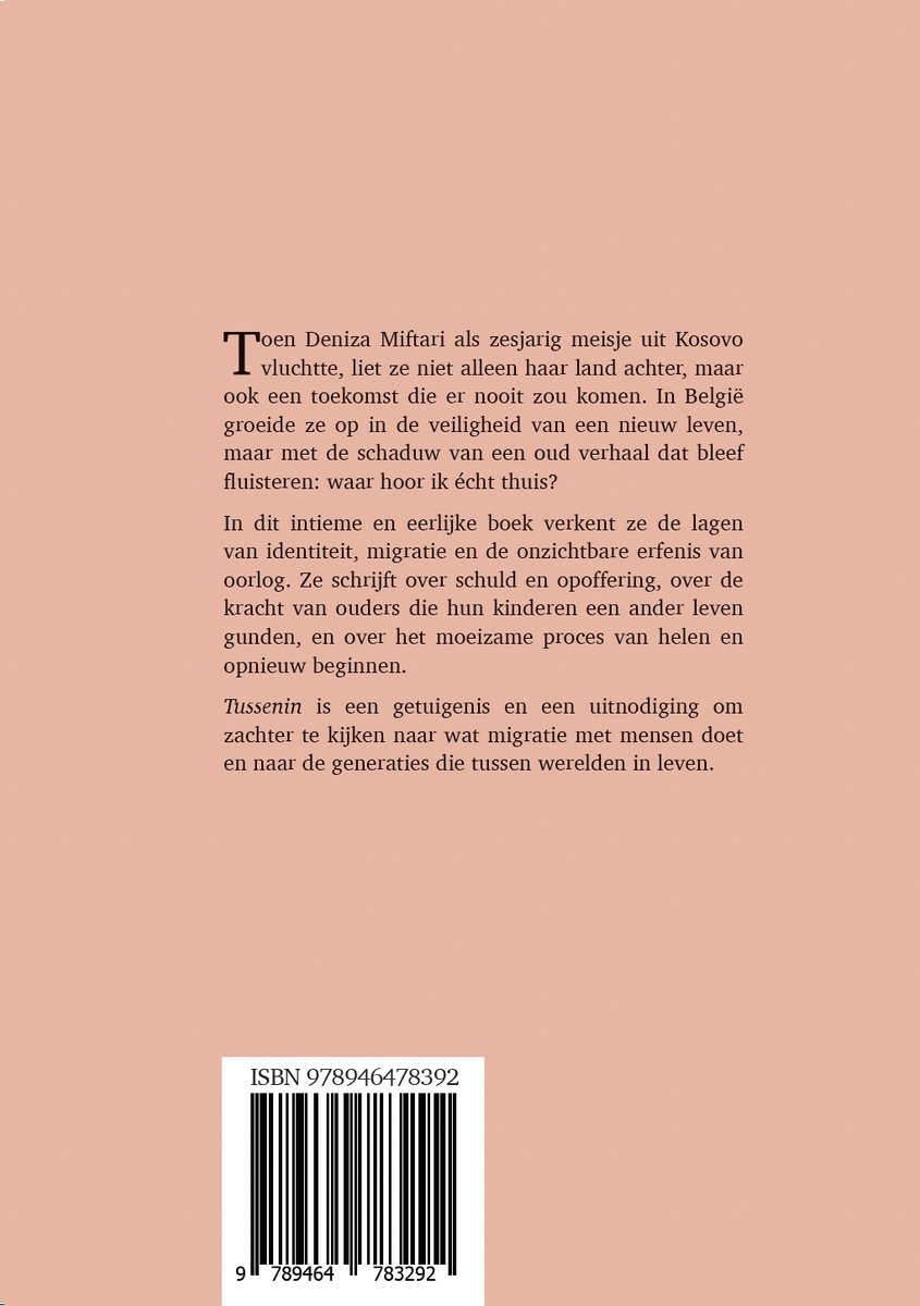 Tussenin - back cover