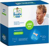 Dr. Breathe Well ™ - nasal Plâtres - Anti Snurk Pansements - 90 pièces - adhésif fort - Facile à enlever