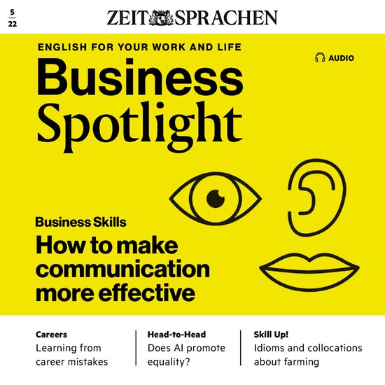Business-Englisch lernen Audio - Effizeintere Kommunikation - cover