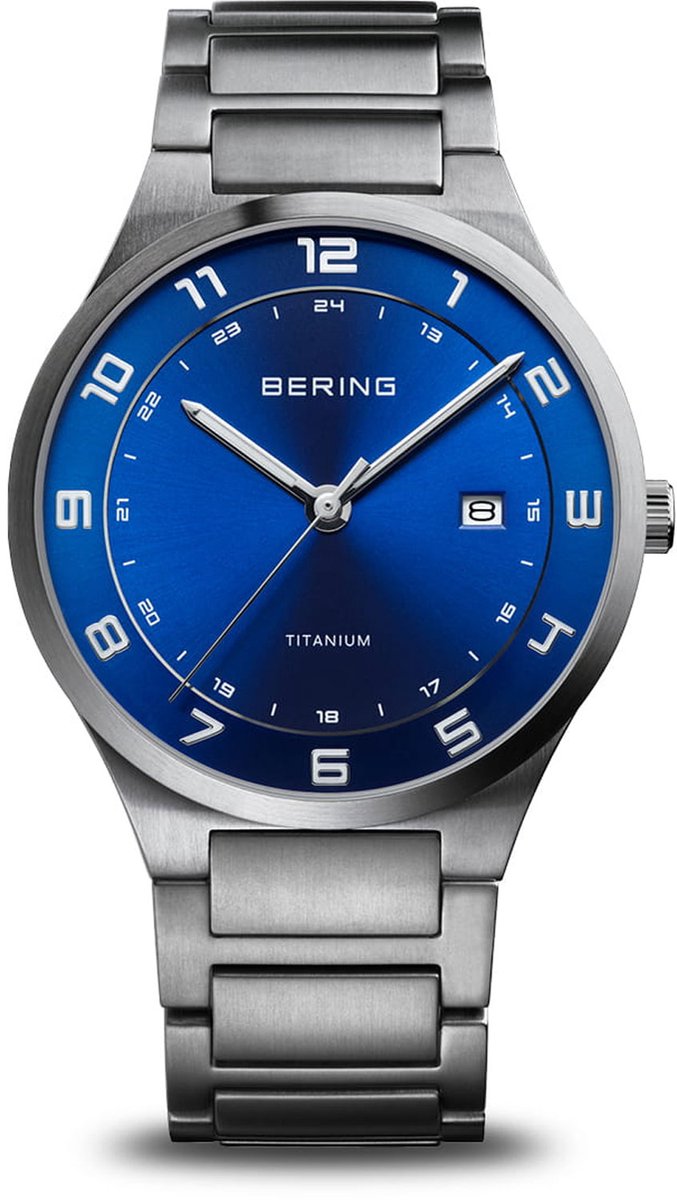 Bering heren horloge titanium 15139-707