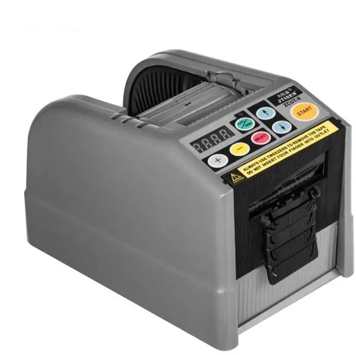 Tape Dispenser - Plakbandhouder - Plakband Dispenser - Taperoller - Automatisch - 6-60mm - Grote Elektrische Tape Cutter - Deep Fog Grey