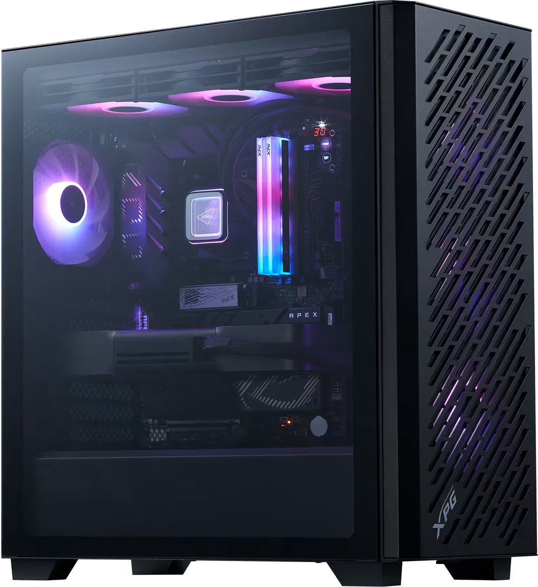 XPG VALOR AIR PRO Midi Tower Zwart