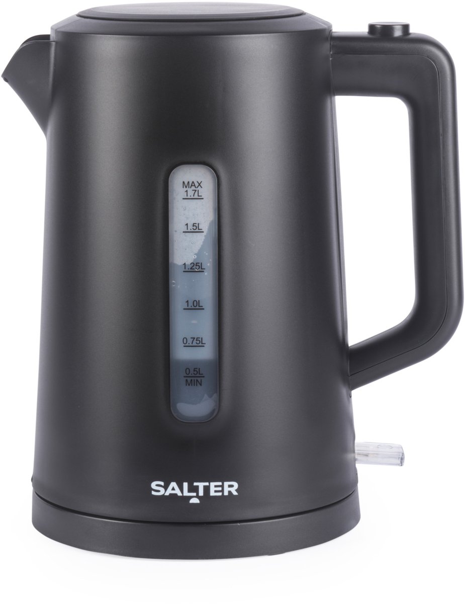 Salter Dusk Elektrische Waterkoker - 1,7L Capaciteit - Mat Zwart