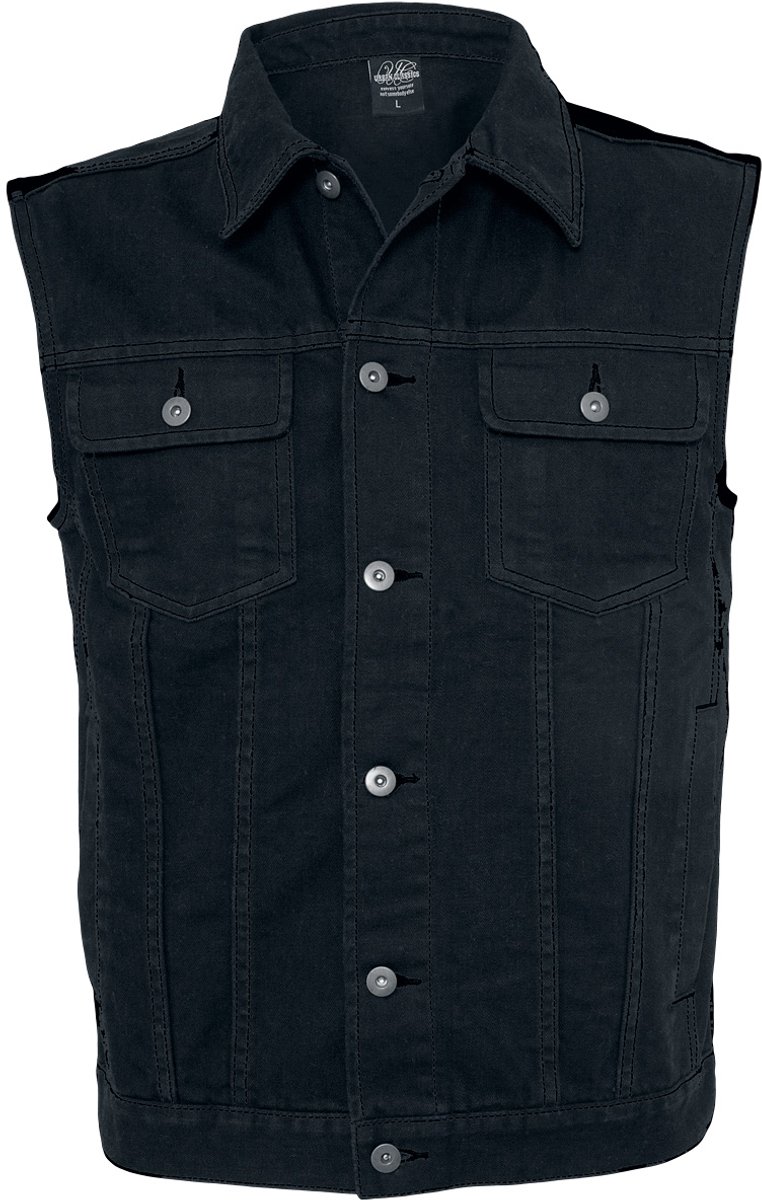 Urban Classics Heren Bodywarmer – 3XL Zwart