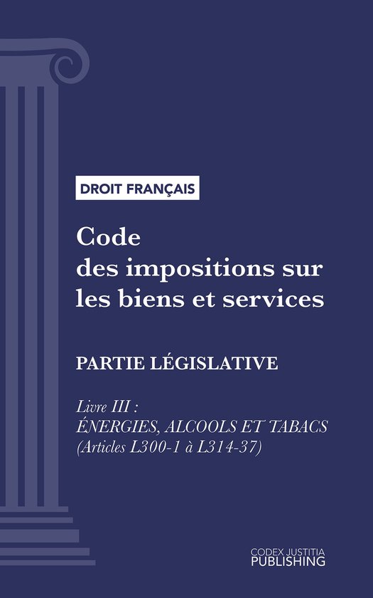 Code des impositions sur les biens et services - cover