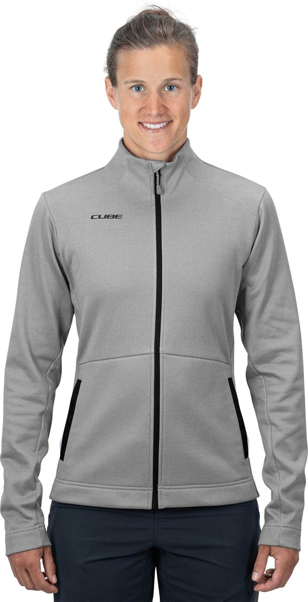 CUBE ATX WS MIDLAYER JACKET GREY MELANGE L (40)