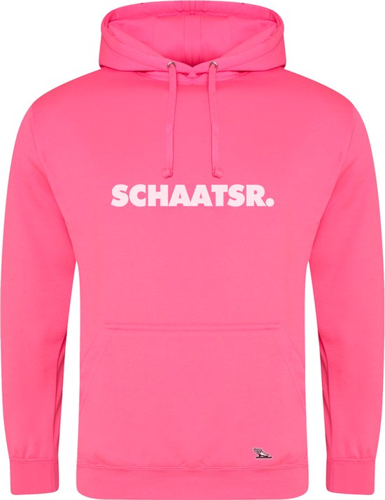 Schaatsen Hoodie SCHAATSR. Roze volwassenen