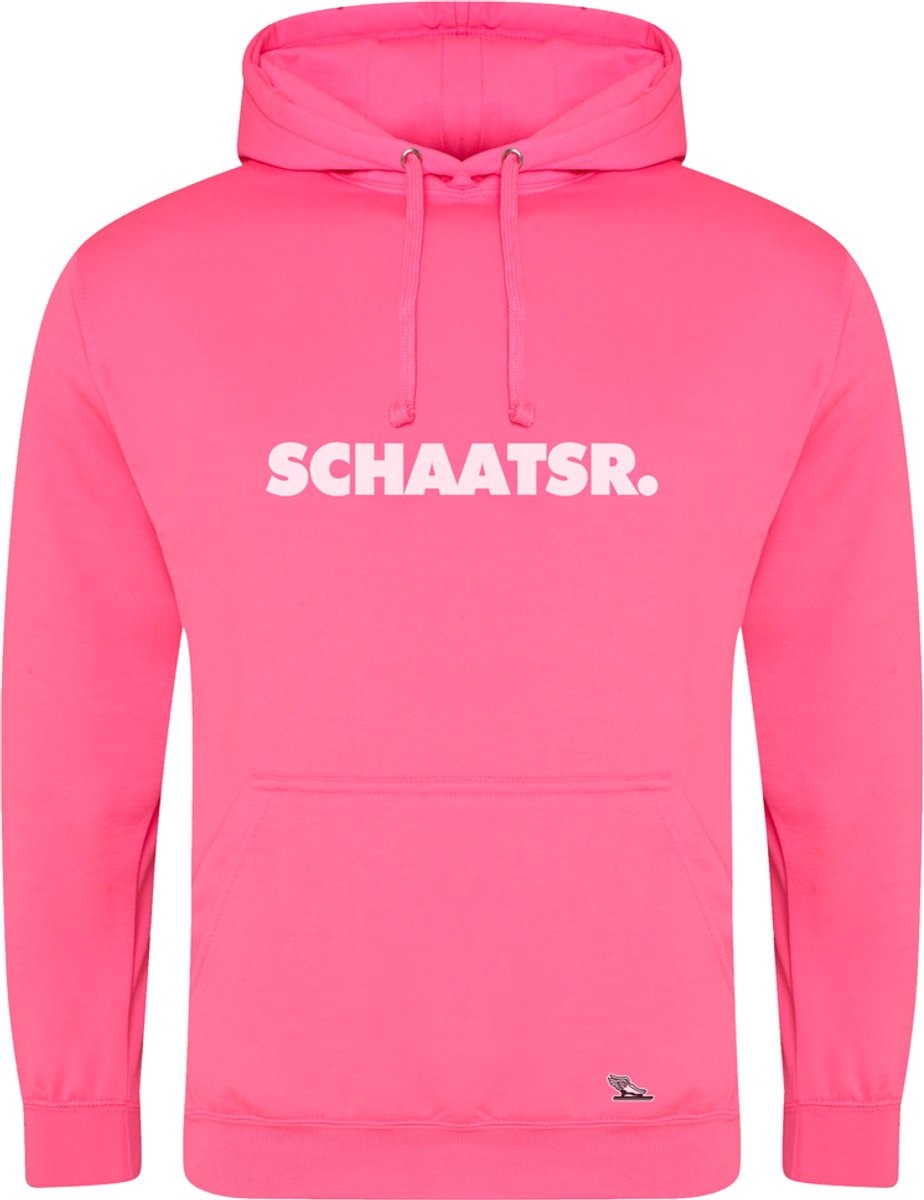 Schaatsen Hoodie SCHAATSR. Roze volwassenen