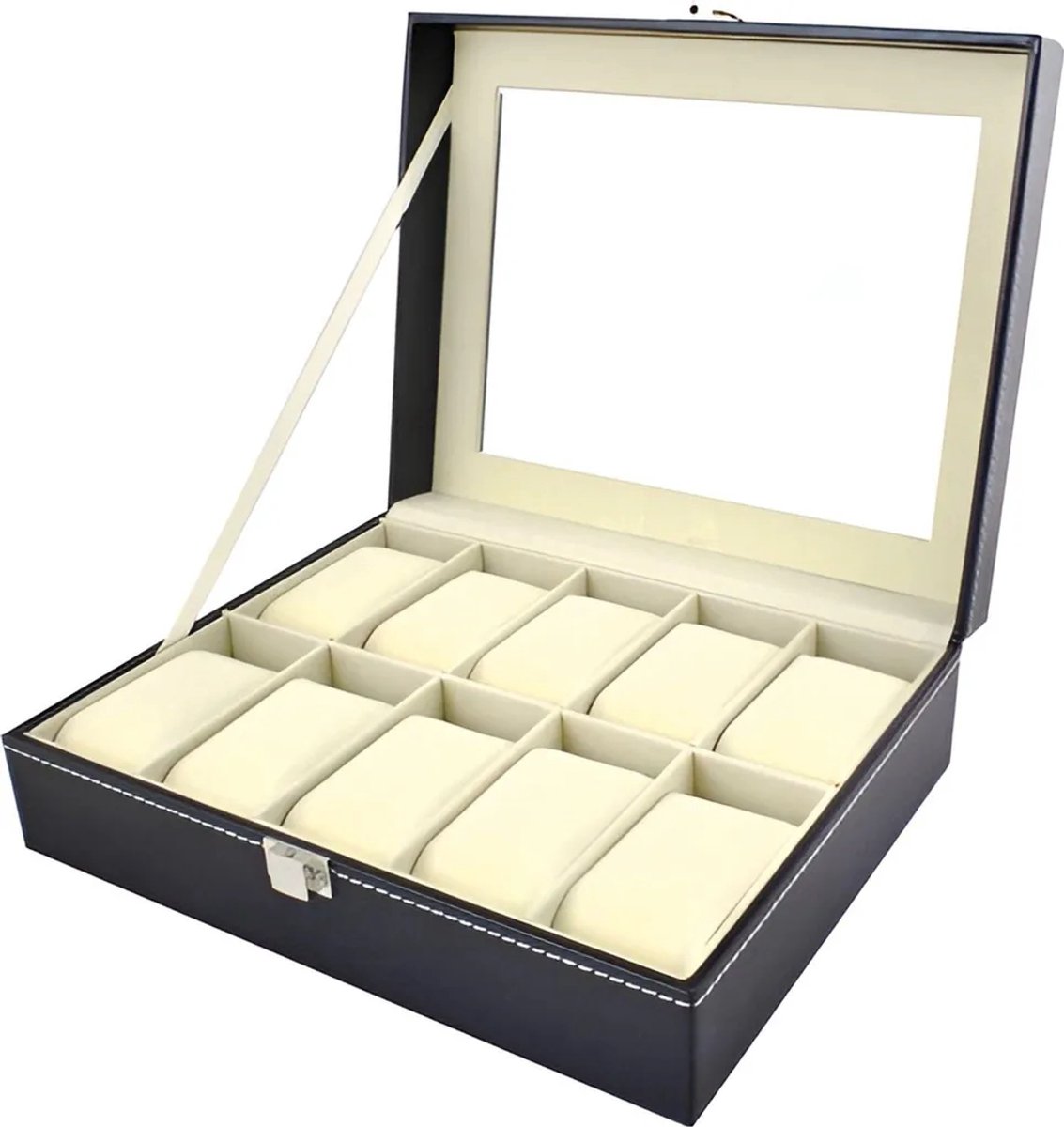 Horlogeopbergdoos met 10 vakken