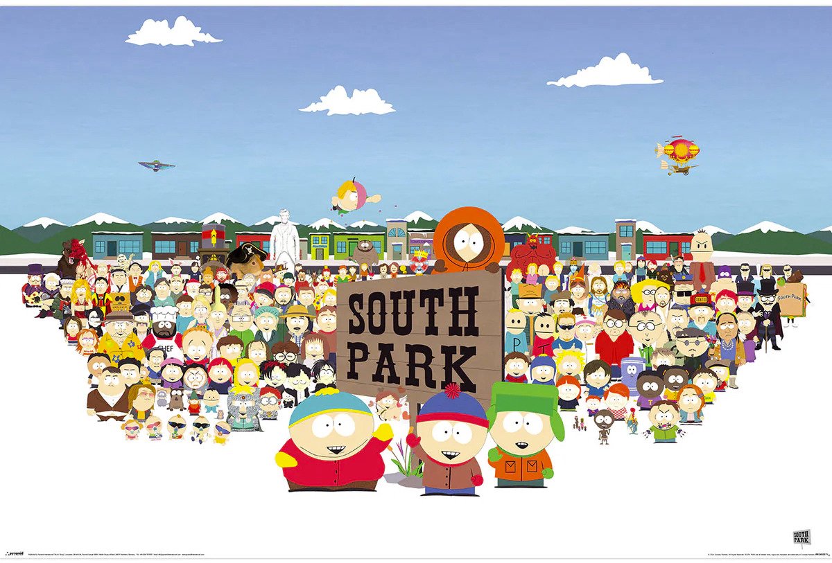 Pyramid Poster South Park - Characters 91,5x61cm Divers
