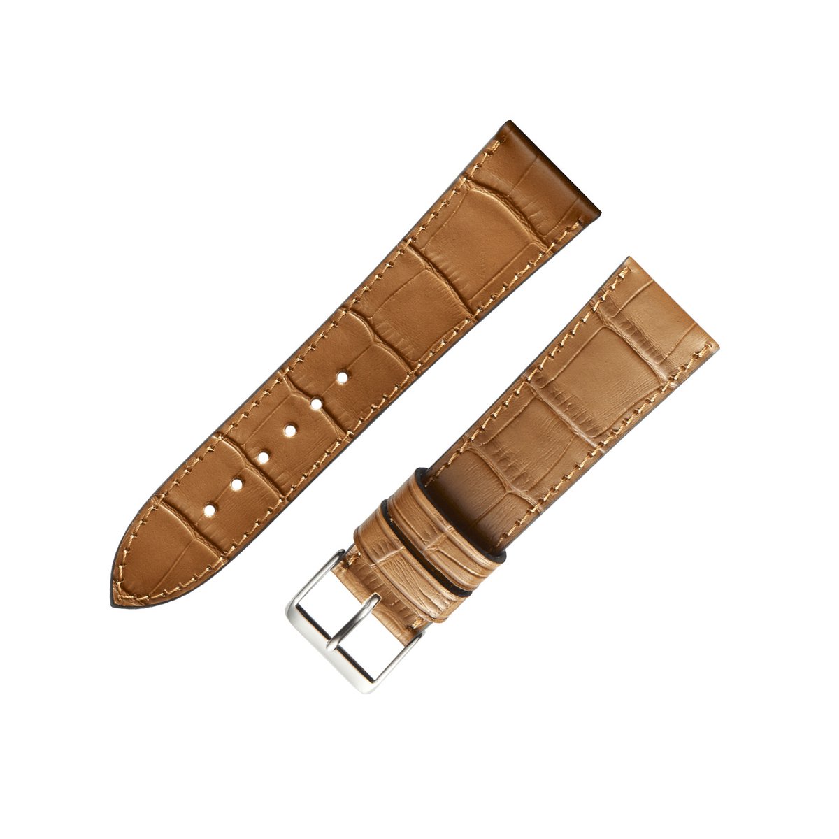 Horlogeband Rothenbaum 22-20 mm Cognac M