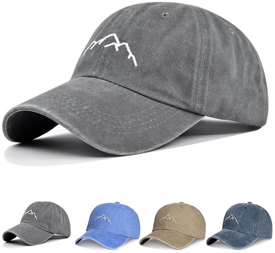 XIEXIESHER Uniseks baseballpet voor dames en heren, 1/2 stuks