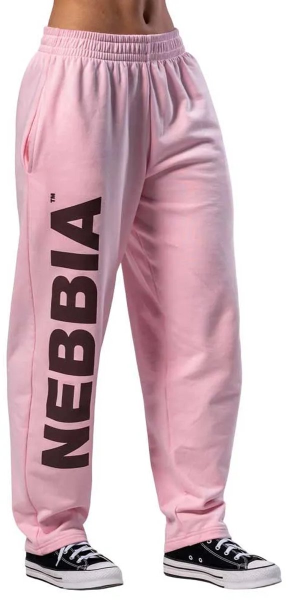 Nebbia Loose-fit Baggy Boyfriend Style 432 Trainingsbroek Roze XS Vrouw