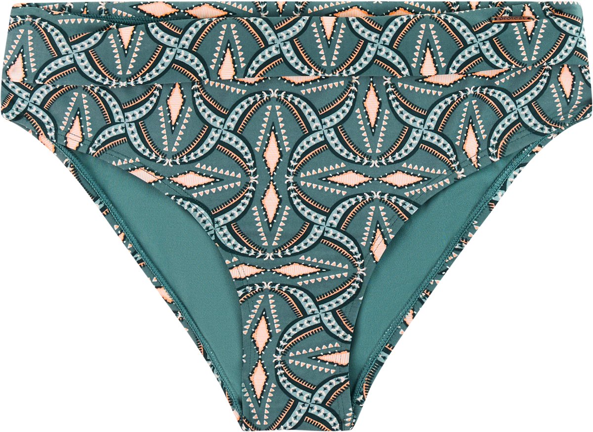 Protest MIXLava Bikini broekje Dames Normale pasvorm Normale pasvorm Medium dekking Groen