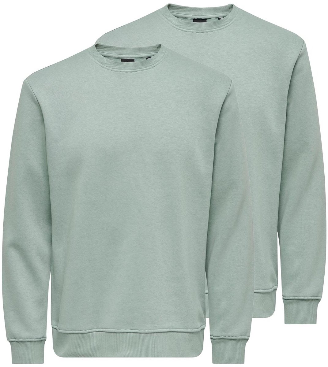 Only & Sons Heren sweatshirt 2 pack Connor