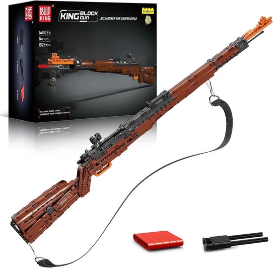 Mould King - 14002 - Swat Militaire WW2 Wapen - 98K Mauser Gun | bol