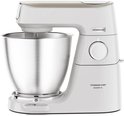 Robot pâtissier Kenwood blanc 'Titanium Chef Baker XL' avec bol inox.