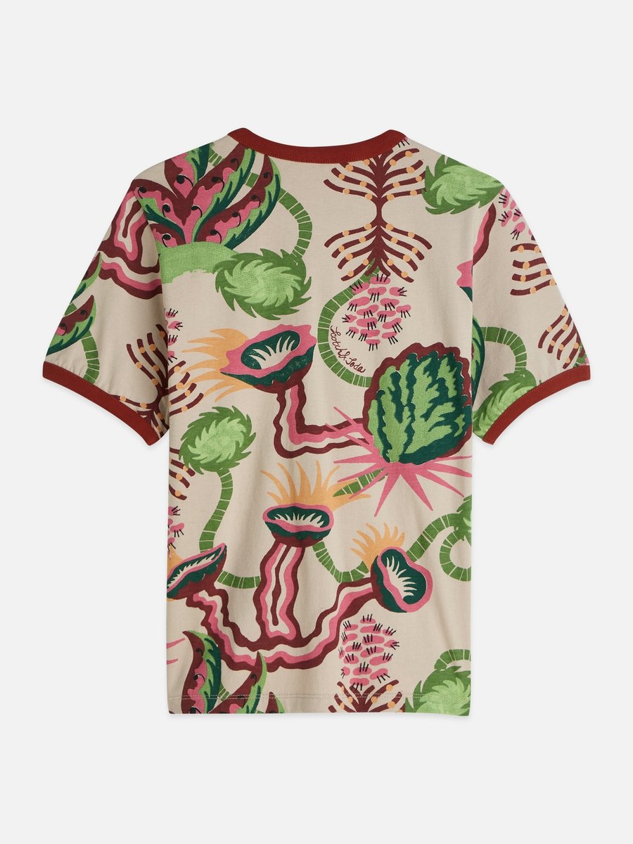 Scotch & Soda Printed Regular-Fit T-Shirt