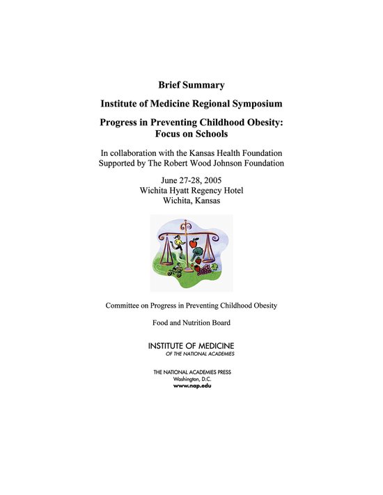 Progress in Preventing Childhood Obesity - cover