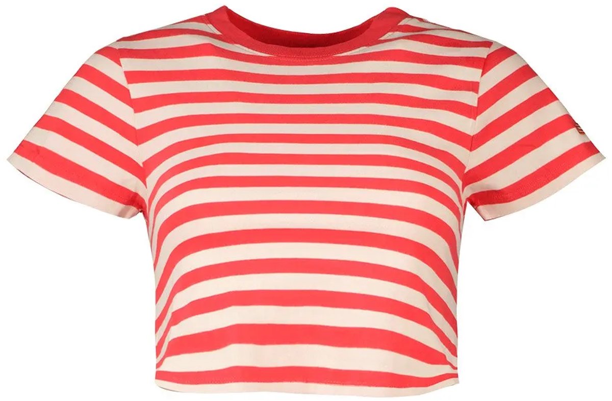 Superdry Vintage Crop Top 2XS Vrouw Rood