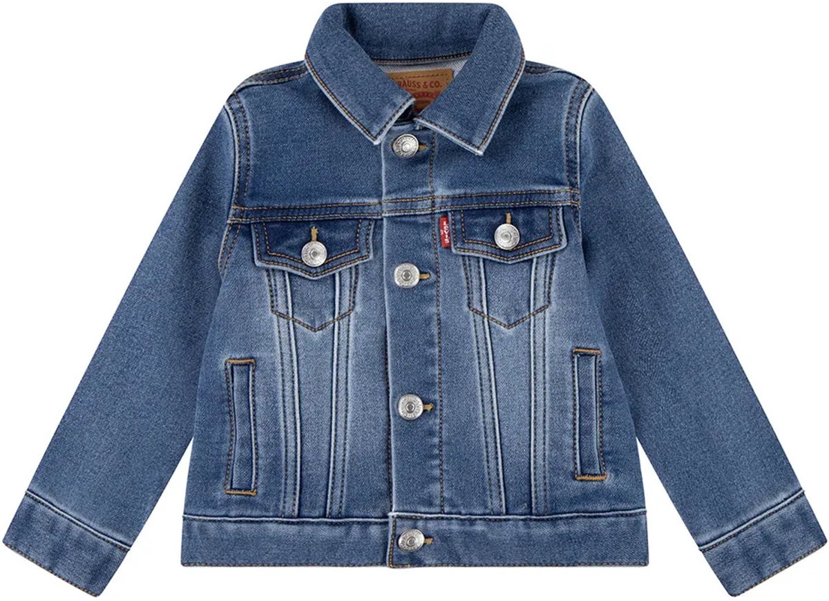 Levi´s ® Kids My First Trucker Jas 6 Months Jongens Meisjes Blauw