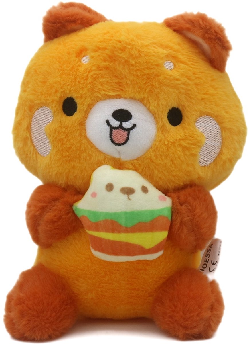 Pluche knuffel - rode panda - 20 cm