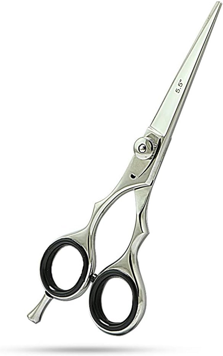 5,5 inch linkshandige kapschaar van roestvrij staal