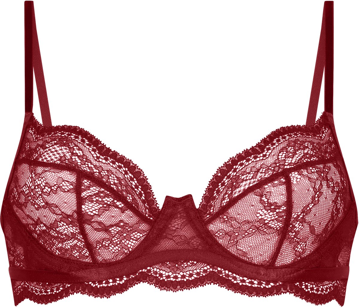Hunkemöller Niet-voorgevormde beugel bh Isabelle Rood