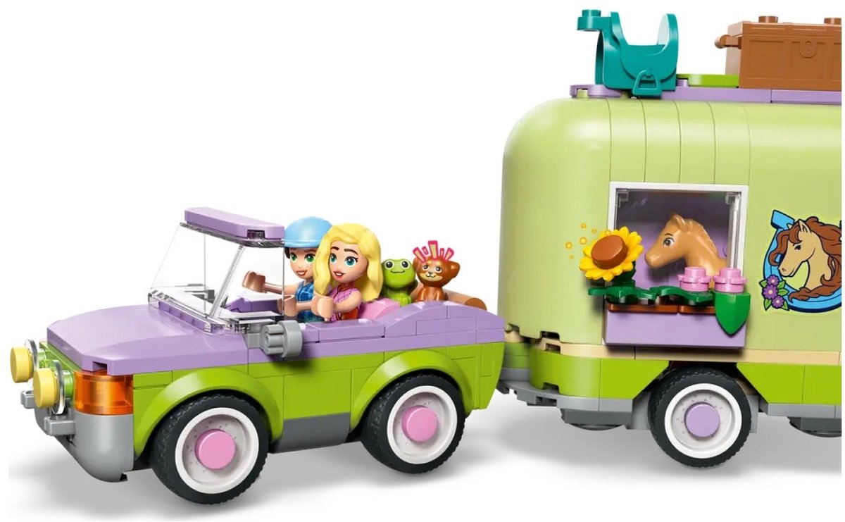 LEGO - Friends 42695 - Trailer en Paard en Veulen — afbeelding 12