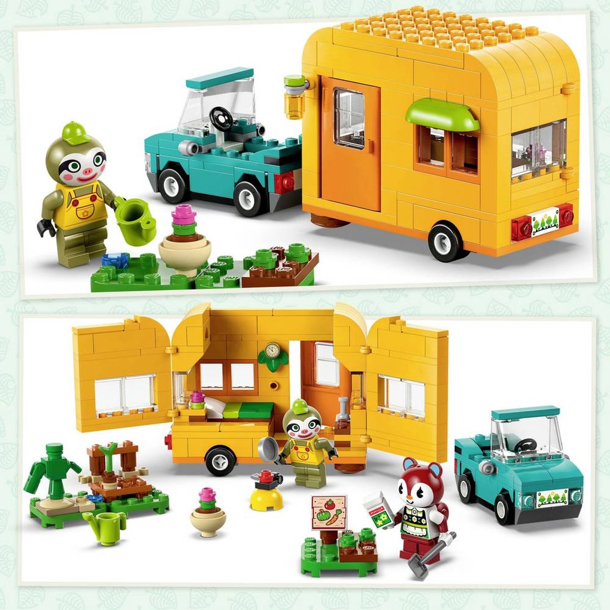 LEGO Animal Crossing Leifs caravan en tuinwinkel thumbnail 5