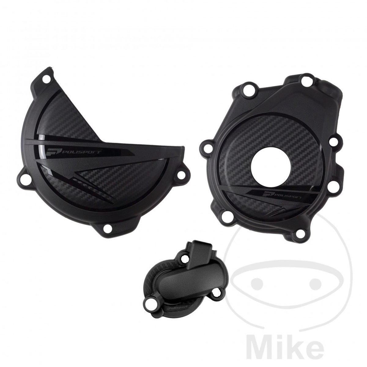 Polisport Off Road Ktm Sx-f/xc-f 450 23-24/husqvarna Fc/fs 450 23-24 Koppeling En Ontstekingsdekselbeschermer Zilver