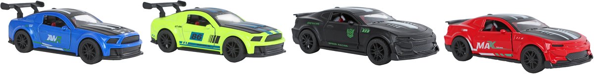 2-Play Die Cast Pull Back Sportauto