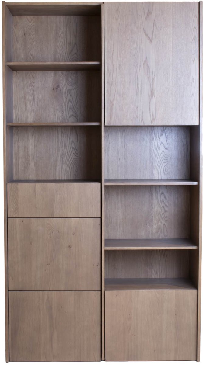 DÉJA Living Wandkast Ourense - Bruin Eiken - 120x40x200cm