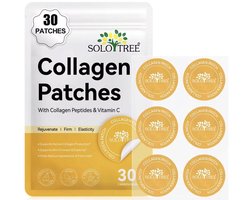 SoloTree Collagen Patches – Met Collageen Peptiden & Vitamine C – Voor Stevigere en Gladdere Huid