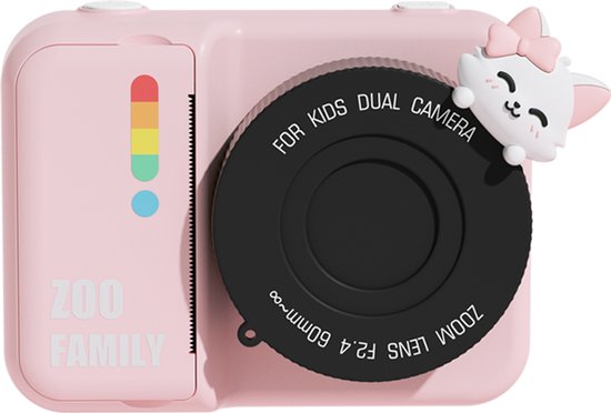 Snapple Print Camera Snapling Printcamera voor Kinderen - Digitale Kindercamera met Instant ...