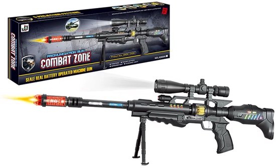 Sniper Rifle AWM – 74.5CM – led – geluid – trilling