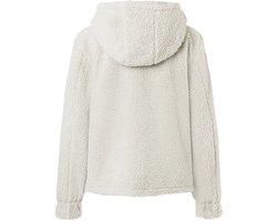 TIMEZONE Dames Jas Teddybont Capuchon Omkeerbaar Retrostijl Regular Fit