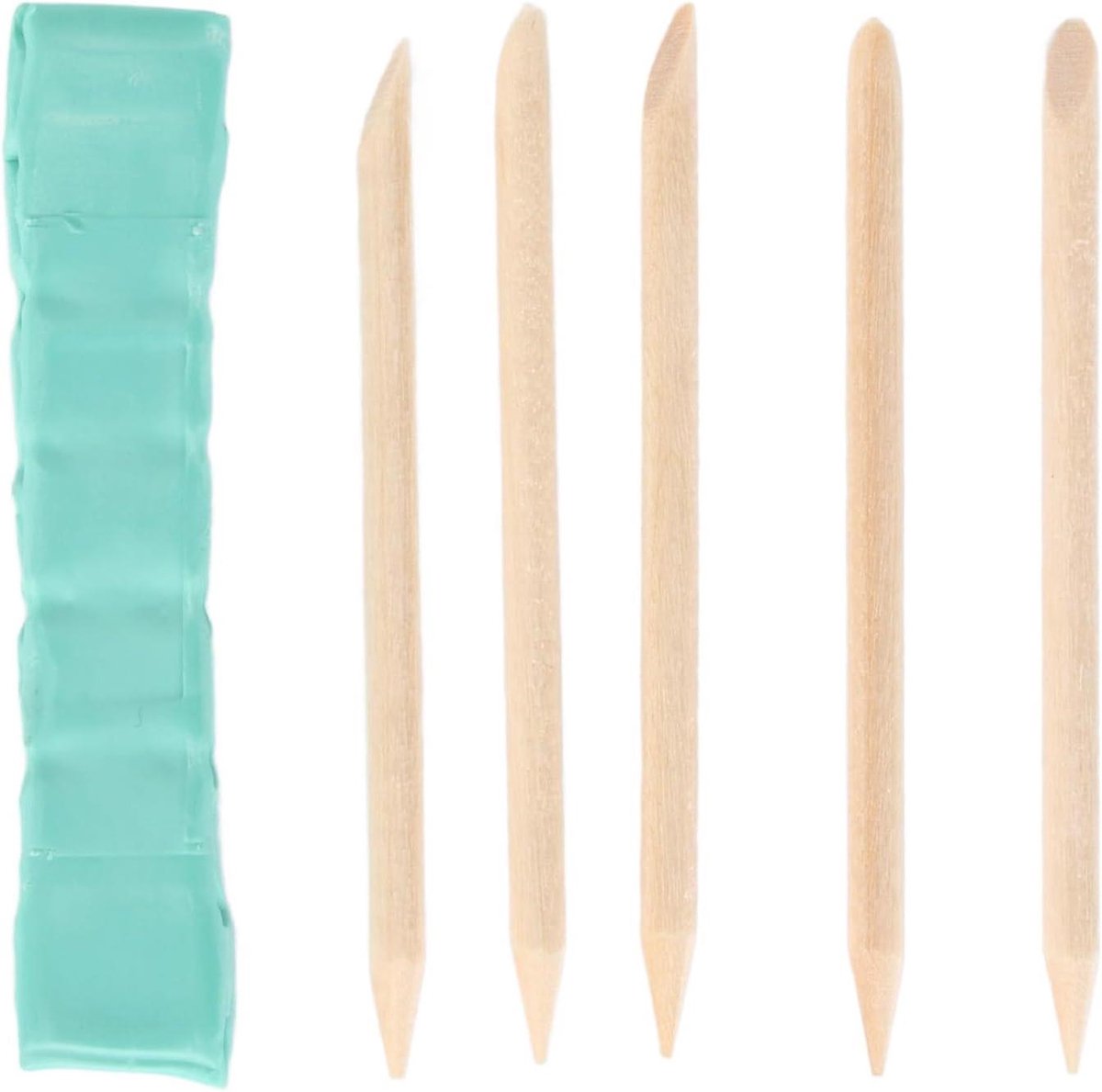 Allecta - Horloge Reparatie Set met Reinigingspasta en Houten Stokjes