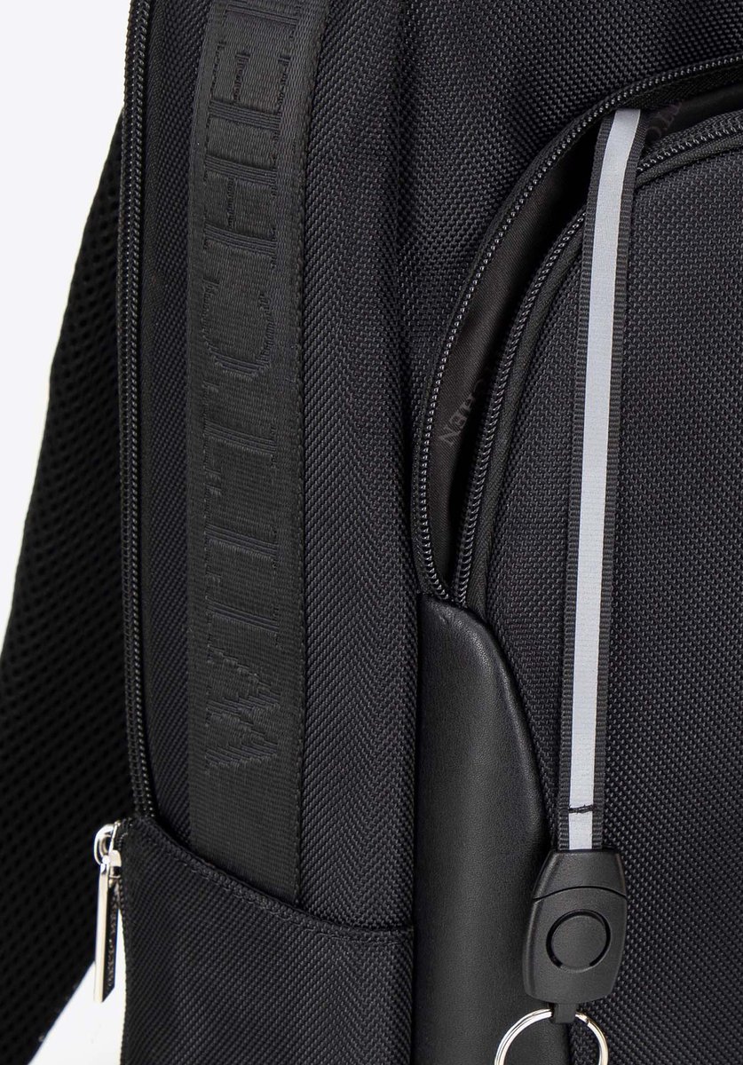 Wittchen - Multifunctionele Vliegtuigrugzak - Zwart - Polyester - Laptoptas