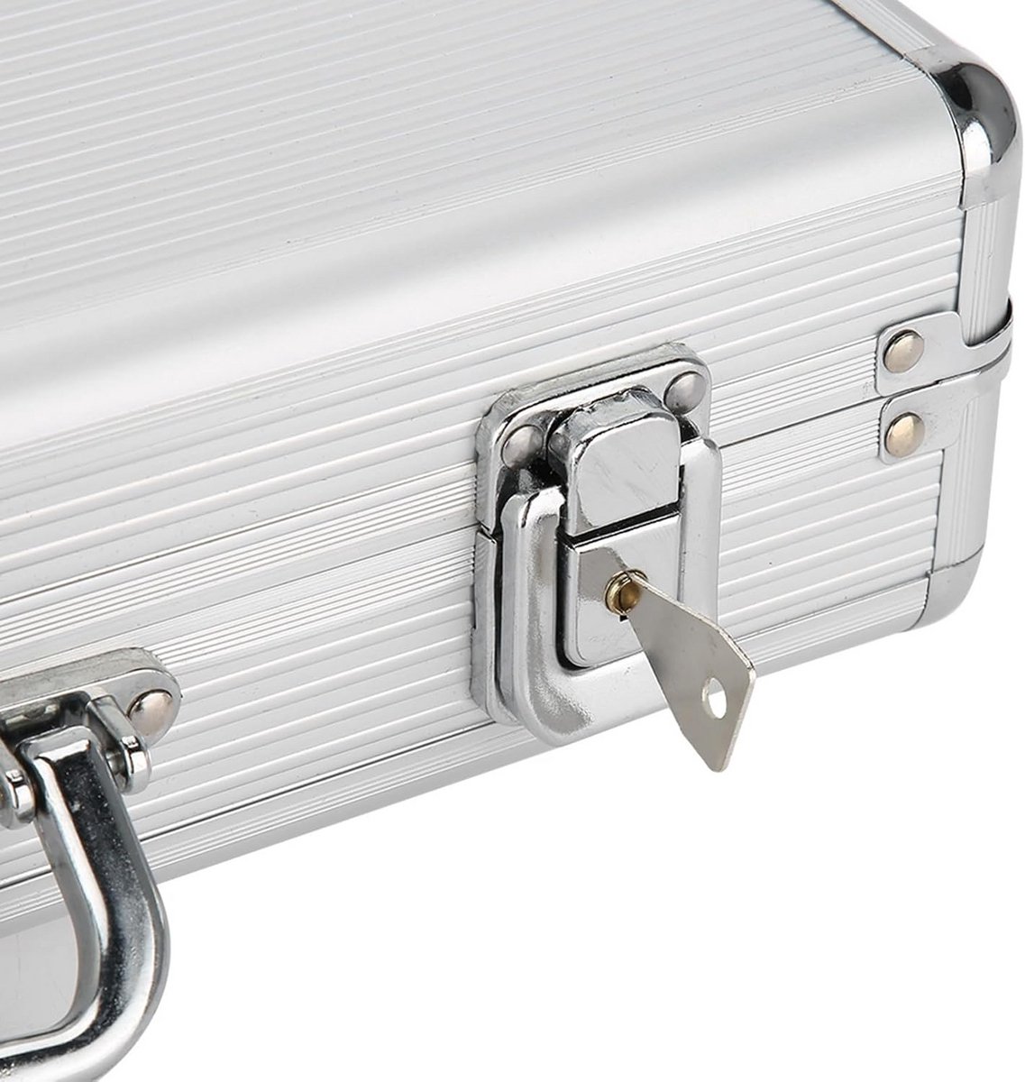 Reis Horloge-opbergdoos met 32 Rasters - Aluminium Koffer, Horloge Display en Organizer