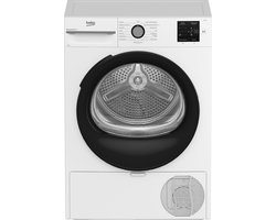Beko BM3T38220X | Warmtepompdroger | 8 kg | Taaldisplay Duits