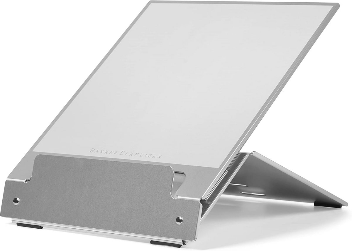 Mobiele laptopstandaard met 5 hoogteverstellingen - Lichtgrijs